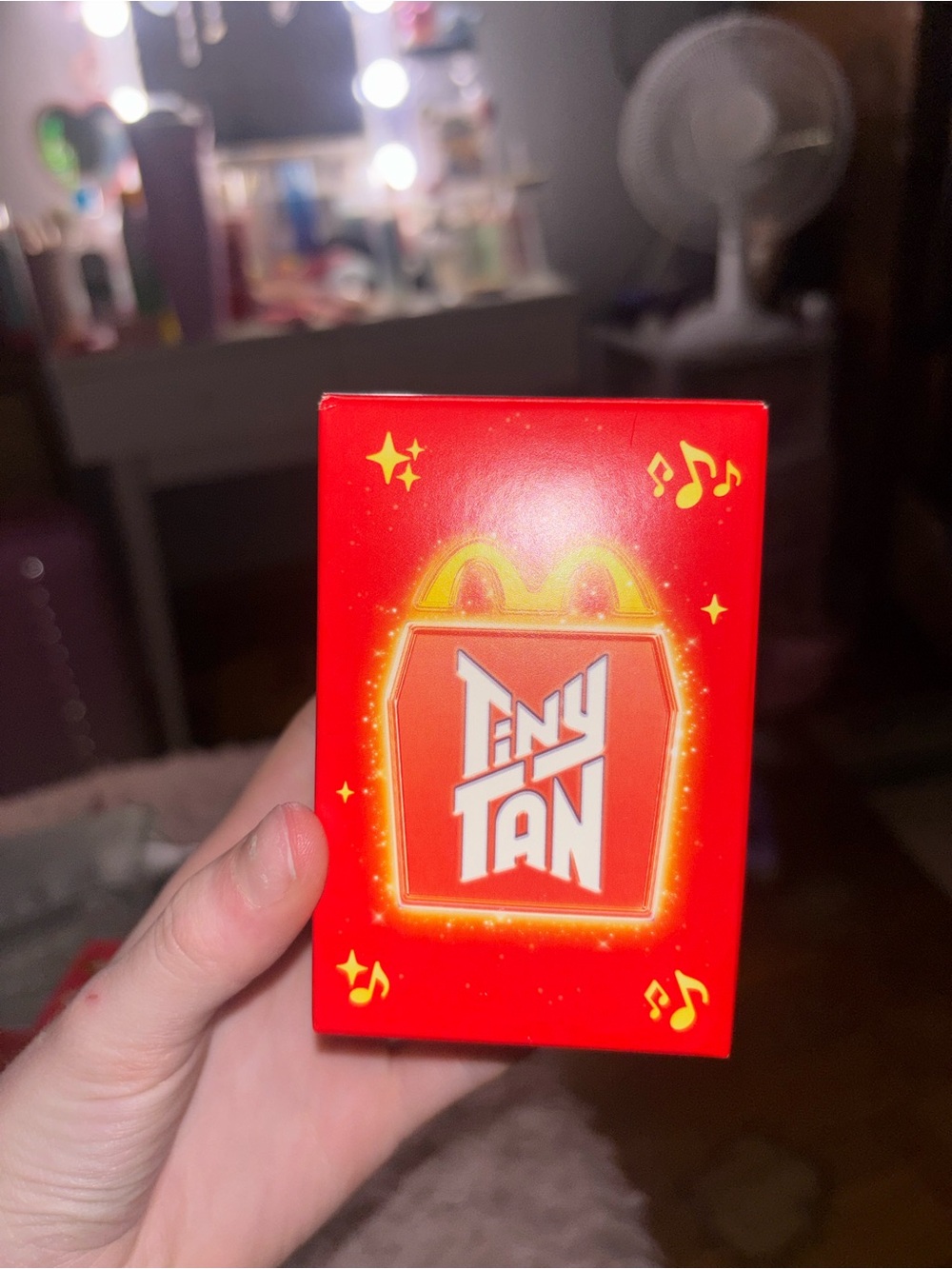 Tiny Tan Red Collectible Box from McDonalds: RM